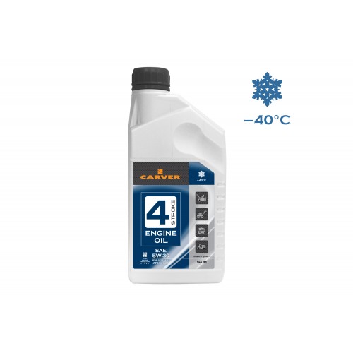 Масло 4-х такт. CARVER п/синтет. SAE5W-30 0,946л.