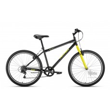 Велосипед 26"" ALTAIR MTB HT 1.0 рост 17"", 6ск., чёрный/жёлтый