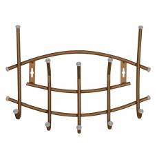 Вешалка настенная Nika 5 крючков Премиум ВНП3/А медный антик