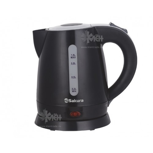 Чайник SAKURA SA-2342BKG (1л.) бел/голуб д