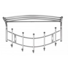 Вешалка настенная Haushal 5 крючков НВН1/SL серый NEW