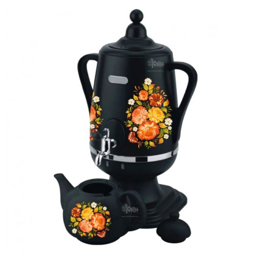Самовар Добрыня ДО-430 (4,0л) черн/керам ЖОСТОВО