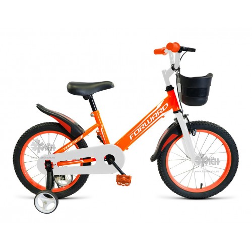 Велосипед 18"" FORWARD Nitro оранжевый/белый