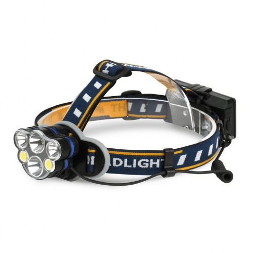 Фонарь налобный SMARTBUY СОВ аккум-ый (SBF-HL027) аккум-ор - 2x18650