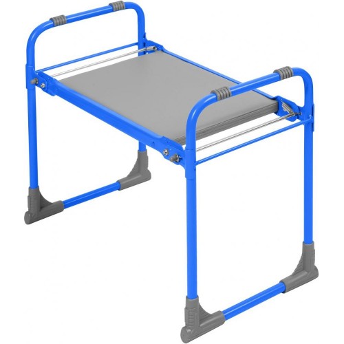 Скамейка садовая с мяг.сиденьем СКМ/Г голубой