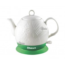 Чайник SAKURA SA-2036G (1,2л.) керам зелен