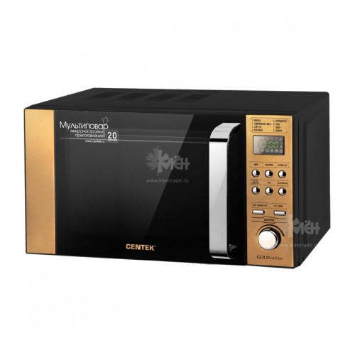 СВЧ печь соло 20л. Centek CT-1584 GOLD