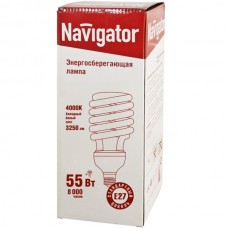 Лампа NAVIGATOR SH 55Вт 220В Е27 4000K/94078