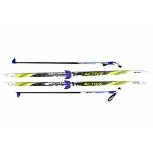 Комплект лыж STC 75мм 200см step