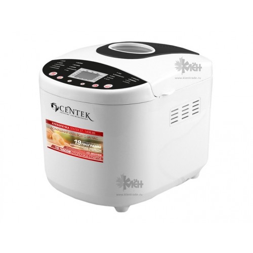 Хлебопечь CENTEK CT-1406 бел/черн