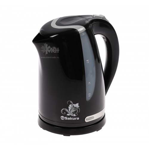 Чайник SAKURA SA-2318BKG (1,7л.) черн/сер
