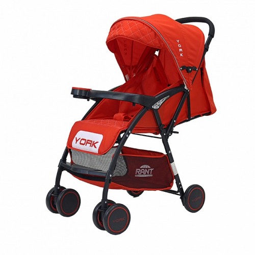 Коляска прогулочная YORK RA153 red