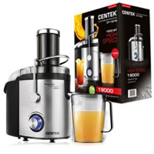 Соковыжималка CENTEK CT-1215 1500Вт черн