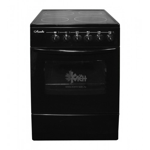 Плита электро Лысьва EF 4011 MK черый, керамика
