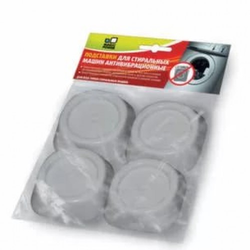 Подставки д/стиральн. машин антивибрационные MP-610 белые 4шт.