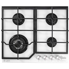 В/поверхность газовая керамика LEX GVG 640-1 WH