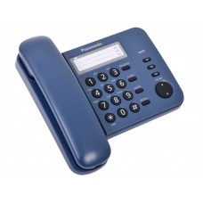 Телефон PANASONIC 2352 RUC син. металл.