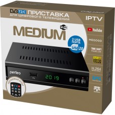 Цифровая приставка PERFEO DVB-T2/C ""MEDIUM""