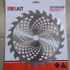 Нож для триммера BRAIT BR-T430-24Т 255*25,4*1,3 24 зуба (с победитовыми напайками)