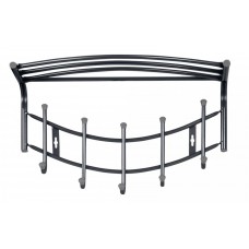 Вешалка настенная Haushal 5 крючков НВН1/С тёмно-серый NEW