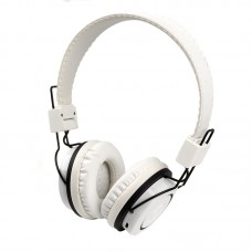 Наушники Беспроводные накладные с мик. Dialog BLUES белые с кн.ответа HS-19BT