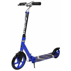 Самокат 2-ух кол. BIBITU SPECTR SKL-036A д/взрослых, складной, кол. 230/180мм., руль 78-97см., синий