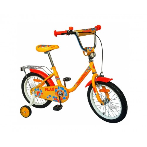 Велосипед 14"" NAMELESS Play жёлтый/оранжевый