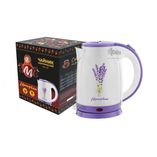 Чайник МАТРЕНА МА-120 стальной лаванда (007361)