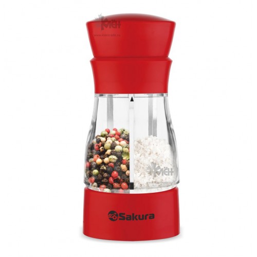 Мельница д/специй SAKURA SA-6644R двух сторонняя ручная