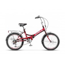 Велосипед 20"" STELS Pilot 450 складн.рама, рост 13,5"", 6ск., красный