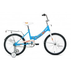 Велосипед 20"" ALTAIR City Kids Compact складная рама, рост 13"", голубой