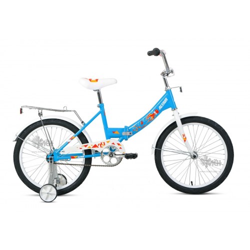Велосипед 20"" ALTAIR City Kids Compact складная рама, рост 13"", голубой