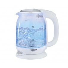 Чайник DELTA LUX DL-1206W 1,7л., 2200Вт. стек,бел.
