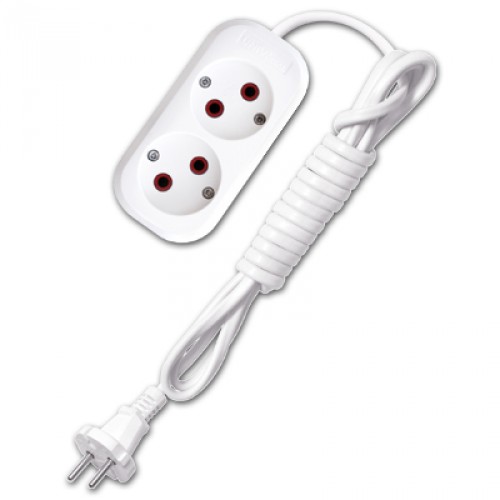 Удлинитель Универсал У6-011 2гн. 2м., 6А СТАНДАРТ