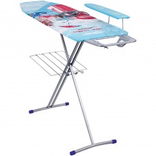 Гладильная доска Nika Ника 7 Н7 фанера, 1225х380мм, европодстав., подрукав., эл.удлин.2,2м, полка