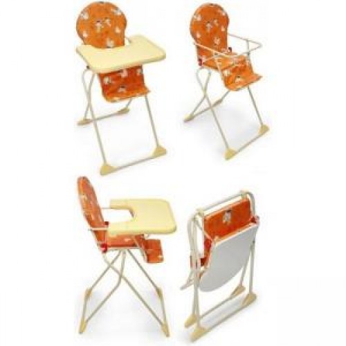Стул для кормления Компакт 1401/06 оранжевый