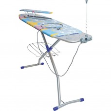 Гладильная доска Nika Ника 11 Н11 металл, 1220х400мм, европодстав., подрукав., эл.удлин.2,2м, полка