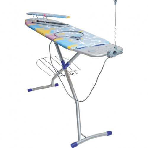 Гладильная доска Nika Ника 11 Н11 металл, 1220х400мм, европодстав., подрукав., эл.удлин.2,2м, полка