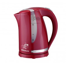 Чайник SAKURA SA-2318RG (1,7л.) сер/красн