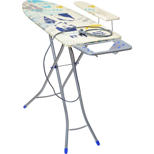 Гладильная доска Nika Bell classy 3 БК3 ДСП, 1120х345мм, европодстав., подрукав., эл.удлин.2,2м.