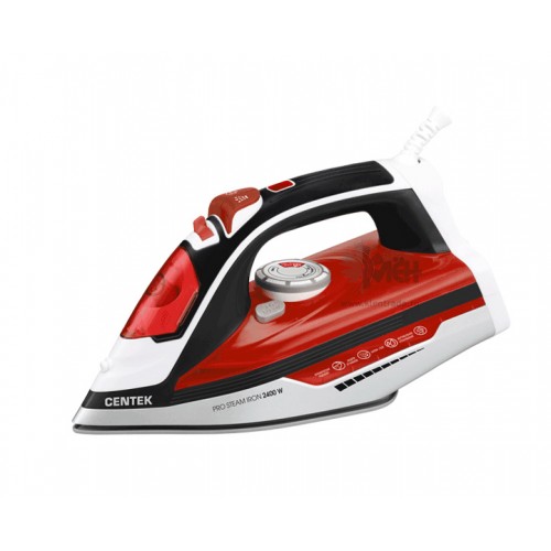 Утюг CENTEK CT-2350 2.4 Bт Red керам.