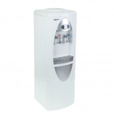 Кулер LESOTO 444 LD white-silver напольный, нагрев, электронное охлаждение