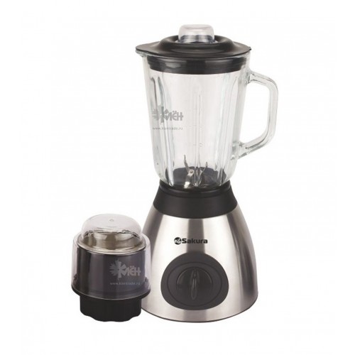 Блендер SAKURA SA-6231MS 1,5л стац,стекло+кофемол