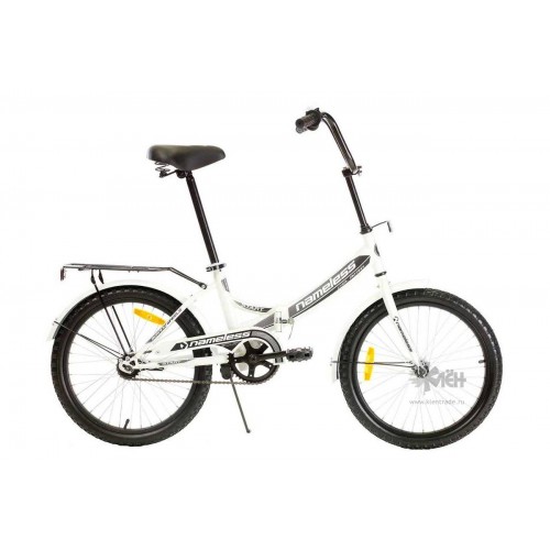 Велосипед 20"" NAMELESS Start Z2000-WB складной, белый/черный