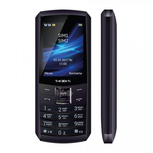 Телефон сотовый texet TM-D328 Black