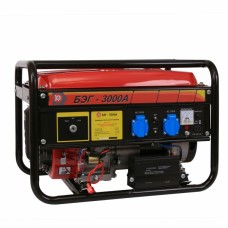 Генератор бензиновый Калибр БЭГ-3000А