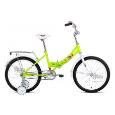 Велосипед 20"" ALTAIR City Kids Compact складная рама, рост 13"", зелёный