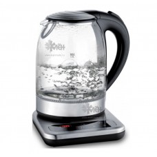 Чайник SAKURA SA-2724 DBK(1,7л.) стекл c подставкой