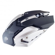 Мышь Perfeo SHOOTER PF-5020-GM черная подсветка игровая 6кн.