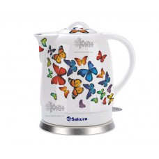 Чайник SAKURA SA-2008BТ-1 (1,5л.) керам. бабоч